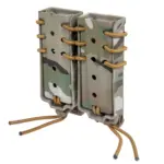 asgbox.pl - Ładownica na 2 magazynki 9mm Wosport Urban Assault Long Quick Pull MC
