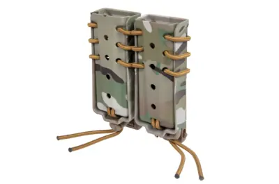 asgbox.pl - Ładownica na 2 magazynki 9mm Wosport Urban Assault Long Quick Pull MC