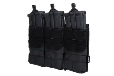 Potrójna uniwersalna ładownica na magazynki Primal Gear Czarny - obrazek 3