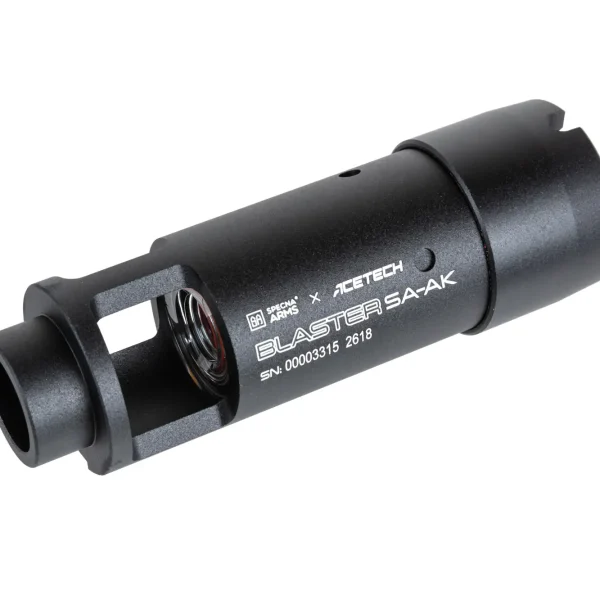 asgbox.pl - Tłumik Tracer Specna Arms x AceTech Blaster SA-AK v1 Czarny