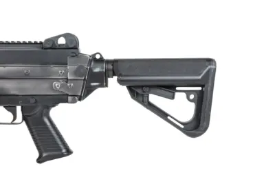 Karabin maszynowy ASG A&K MK 46 MOD 0 Battleworn Czarny - obrazek 2