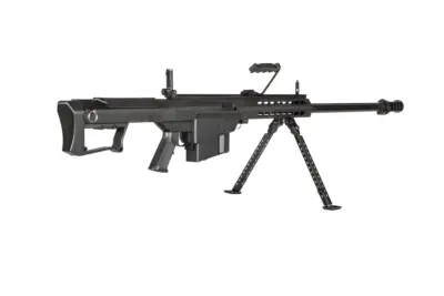 Replika karabinu Barrett® M107-S z dwójnogiem - Czarna - obrazek 3