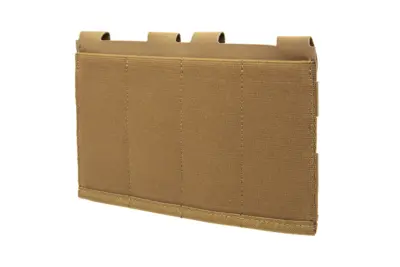 asgbox.pl - Poczwórna ładownica Wosport typu Speed na magazynki SMG Coyote Brown