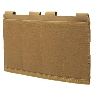 asgbox.pl - Poczwórna ładownica Wosport typu Speed na magazynki SMG Coyote Brown