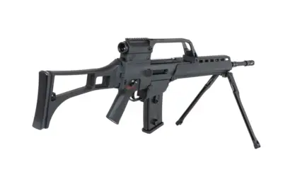Karabinek ASG SRC DUAL POWER SR36E GB-301 z dwójnogiem i lunetą Czarny - obrazek 3