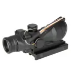 asgbox.pl - Replika lunety AOG 4X32 ze światłowodem - czarna