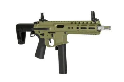 Replika karabinka Noveske Space Invader 9mm PCC - Zielona - obrazek 3