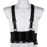 asgbox.pl - Kamizelka Low-Vis typu Chest Rig - Czarna