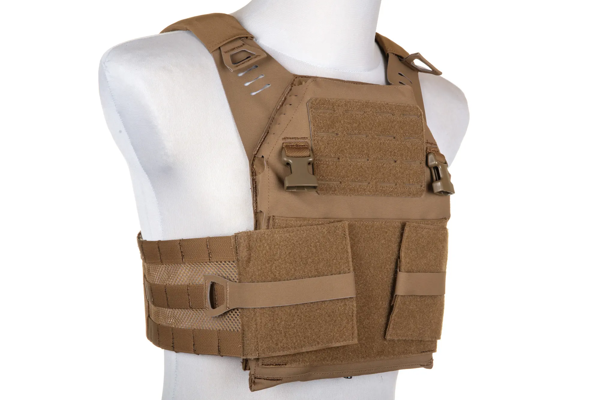 Kamizelka taktyczna Wosport VE-97 Plate Carrier Coyote Brown OD-G-WSP-18-042634-00 asgbox.pl Kamizelka taktyczna Wosport VE-97 Plate Carrier Coyote Brown - obrazek 2