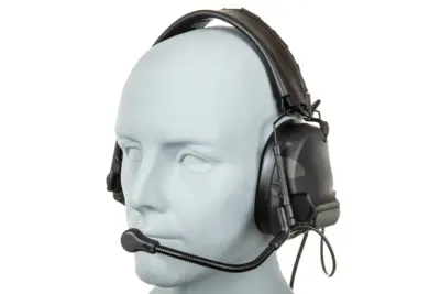 Aktywne ochronniki słuchu Wosport HD-14 MC Black - obrazek 2