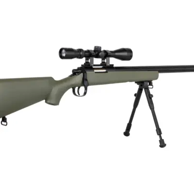 asgbox.pl - Replika karabinu snajperskiego Specna Arms SA-S12 EDGE™ z lunetą i dwójnogiem Oliwkowa