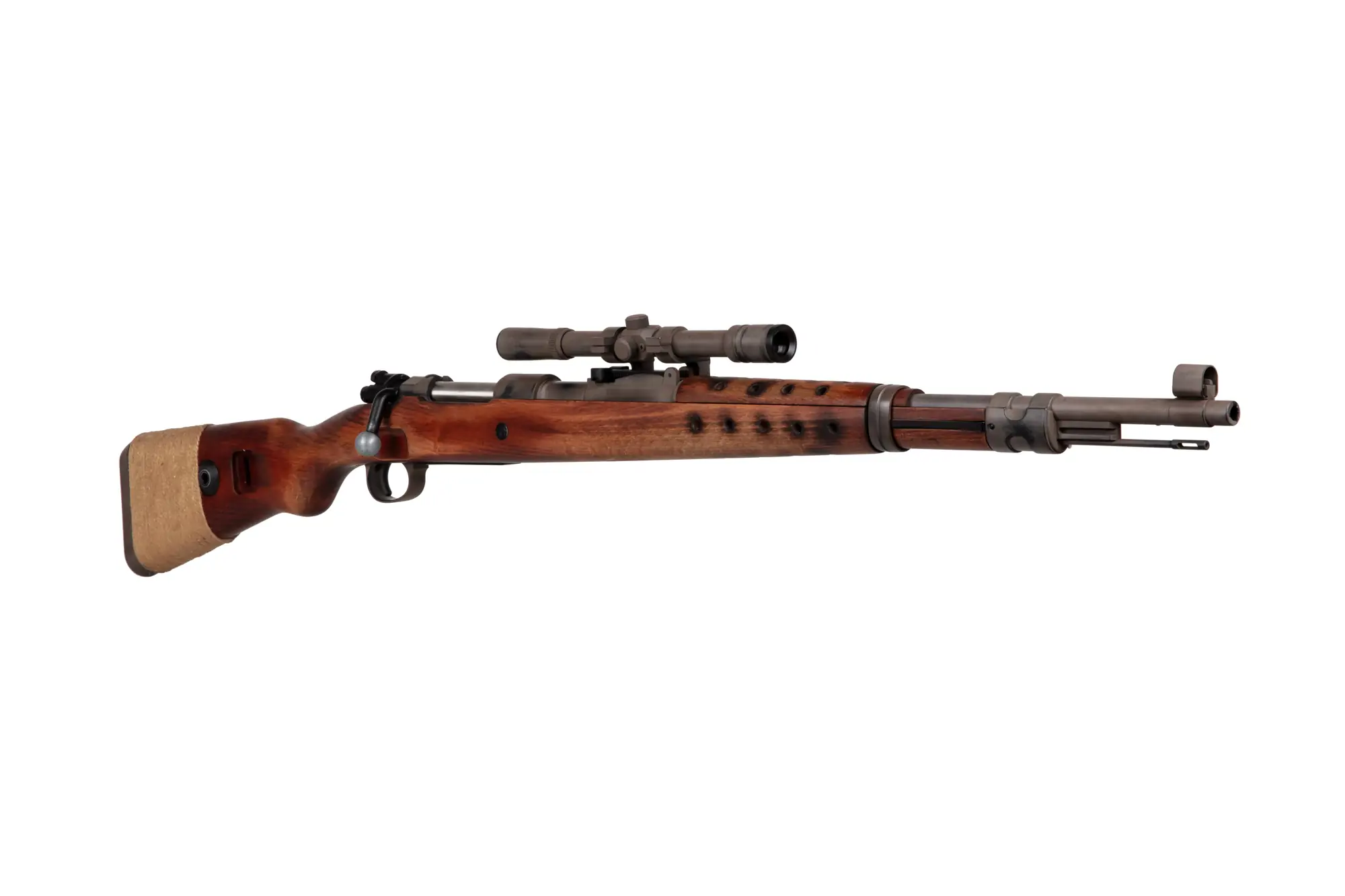 Replika karabinu SW-022A Kar98 (Real Wood) z lunetą - Corpo Wars (Bezimienni) OD-G-GCD-03-038532-00 asgbox.pl Replika karabinu SW-022A Kar98 (Real Wood) z lunetą - Corpo Wars (Bezimienni) - obrazek 2