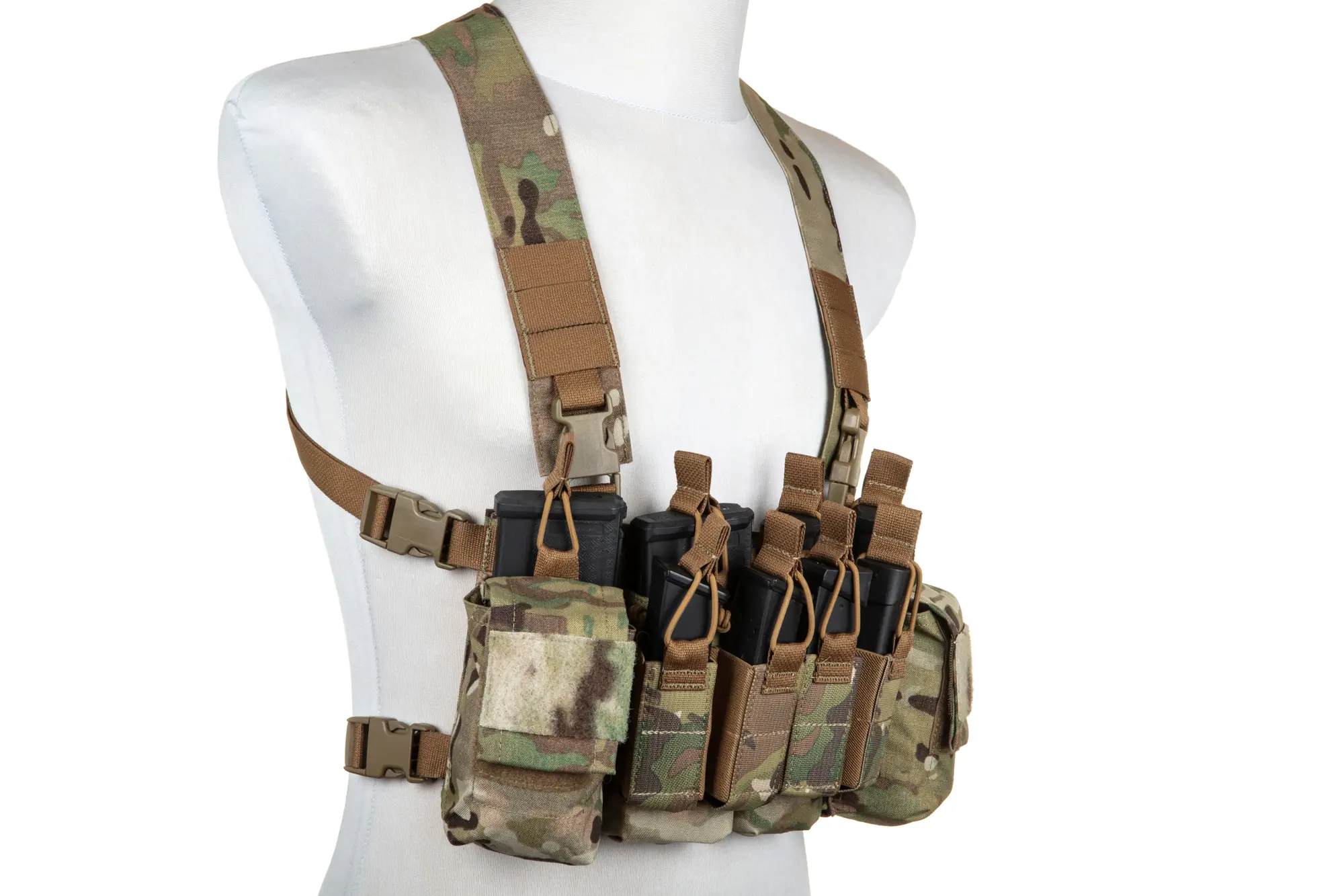 Kamizelka Chest Rig Pew Tactical typu D3CR-X CR02 MC PEW-18-044161-00 asgbox.pl asgbox.pl - Kamizelka Chest Rig Pew Tactical typu D3CR-X CR02 MC