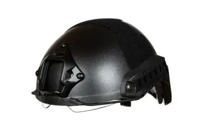 Replika hełmu X-Shield MH z Goglami - Czarny - obrazek 2