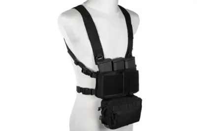 Taktyczny Chest Rig typu MK3 Sonyks - Czarny - obrazek 3