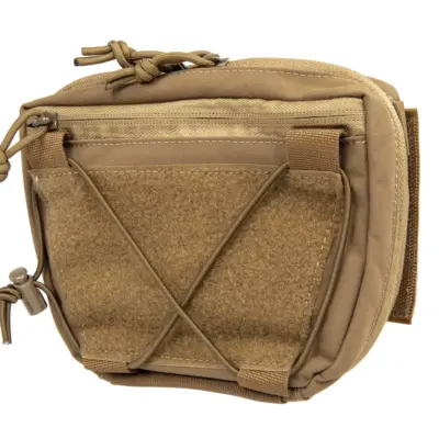 asgbox.pl - Podwieszana kieszeń taktyczna z klamrą QR Wosport Coyote Brown