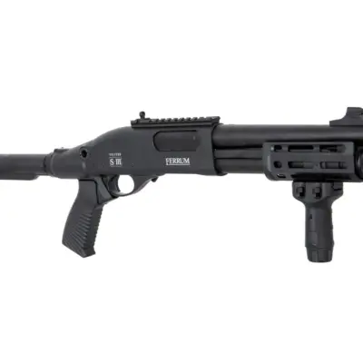 Replika strzelby VELITES FERRUM S-III - czarna SEU-03-032654-00 asgbox.pl Replika strzelby VELITES FERRUM S-III - czarna SEU-03-032654-00 asgbox.pl