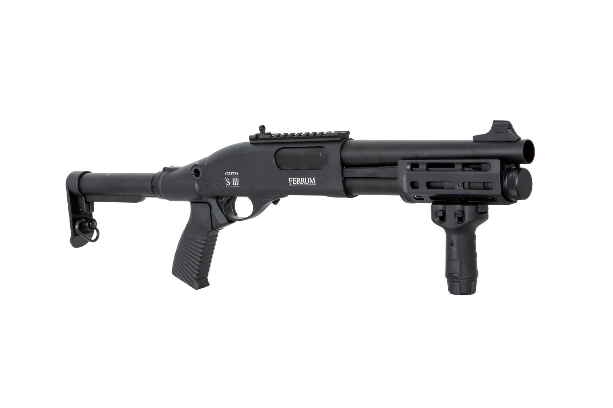 Replika strzelby VELITES FERRUM S-III - czarna SEU-03-032654-00 asgbox.pl Replika strzelby VELITES FERRUM S-III - czarna - obrazek 4