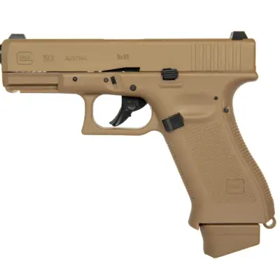 Replika pistoletu GBB Glock 19X CO2 - coyote (OUTLET) OUT-72-038400-00 asgbox.pl Replika pistoletu GBB Glock 19X CO2 - coyote (OUTLET) OUT-72-038400-00 asgbox.pl
