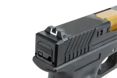Pistolet ASG East Crane EC-1104 Czarno-złoty - obrazek 3