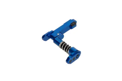 Obustronny zwalniacz magazynka CNC  M4/M16  (B) - Niebieski - obrazek 2