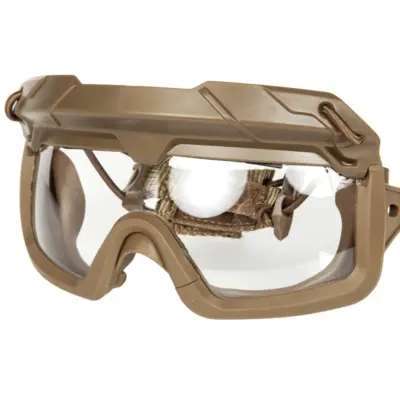 Alternative view of Gogle taktyczne 2w1 - TAN