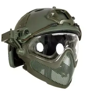 asgbox.pl - Replika hełmu FAST PJ Piloteer II - Oliwkowy