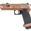 asgbox.pl - Pistolet ASG SRC Sahara Viper DUAL POWER z walizką transportową i magazynkiem green gas Flat Dark Earth