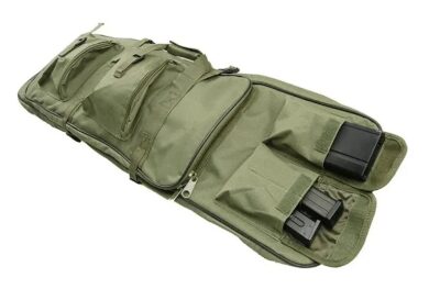 Twin assault rifle carrying bag - 65 and 96cm - Olive Green - obrazek 3