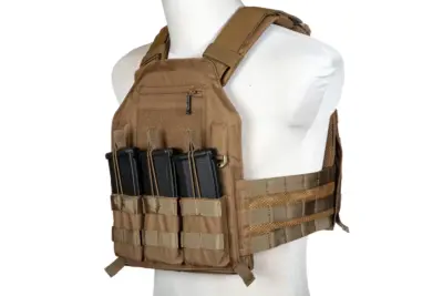 Kamizelka taktyczna Plate Carrier 420 - Coyote Brown - obrazek 2