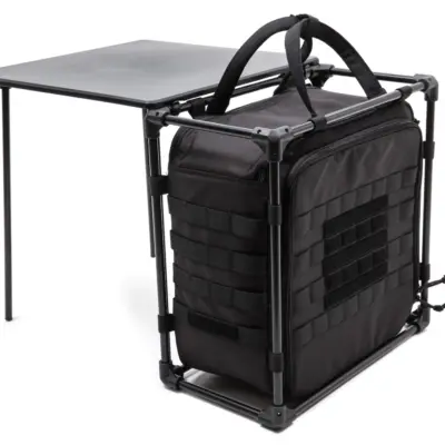 Alternative view of Składany stolik turystyczny Wosport Czarny