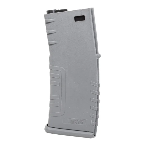 asgbox.pl - Polimerowy magazynek typu mid-cap 120 kulek Specna Arms Szary