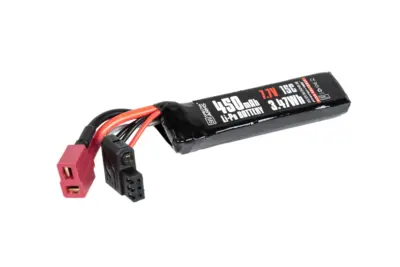 asgbox.pl - Akumulator Li-Po Specna Arms x Gens Ace 450 mAh 15C 7.7V High Voltage T-Deans G-Tech