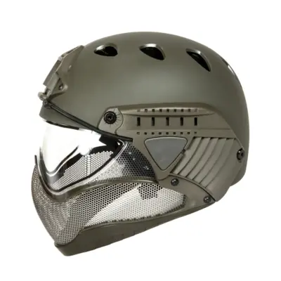 Alternative view of Hełm Full Face First  -Zielony