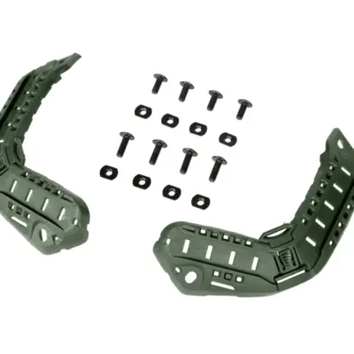 asgbox.pl - Zestaw szyn montażowych do hełmów Super High Cut - Oliwkowy