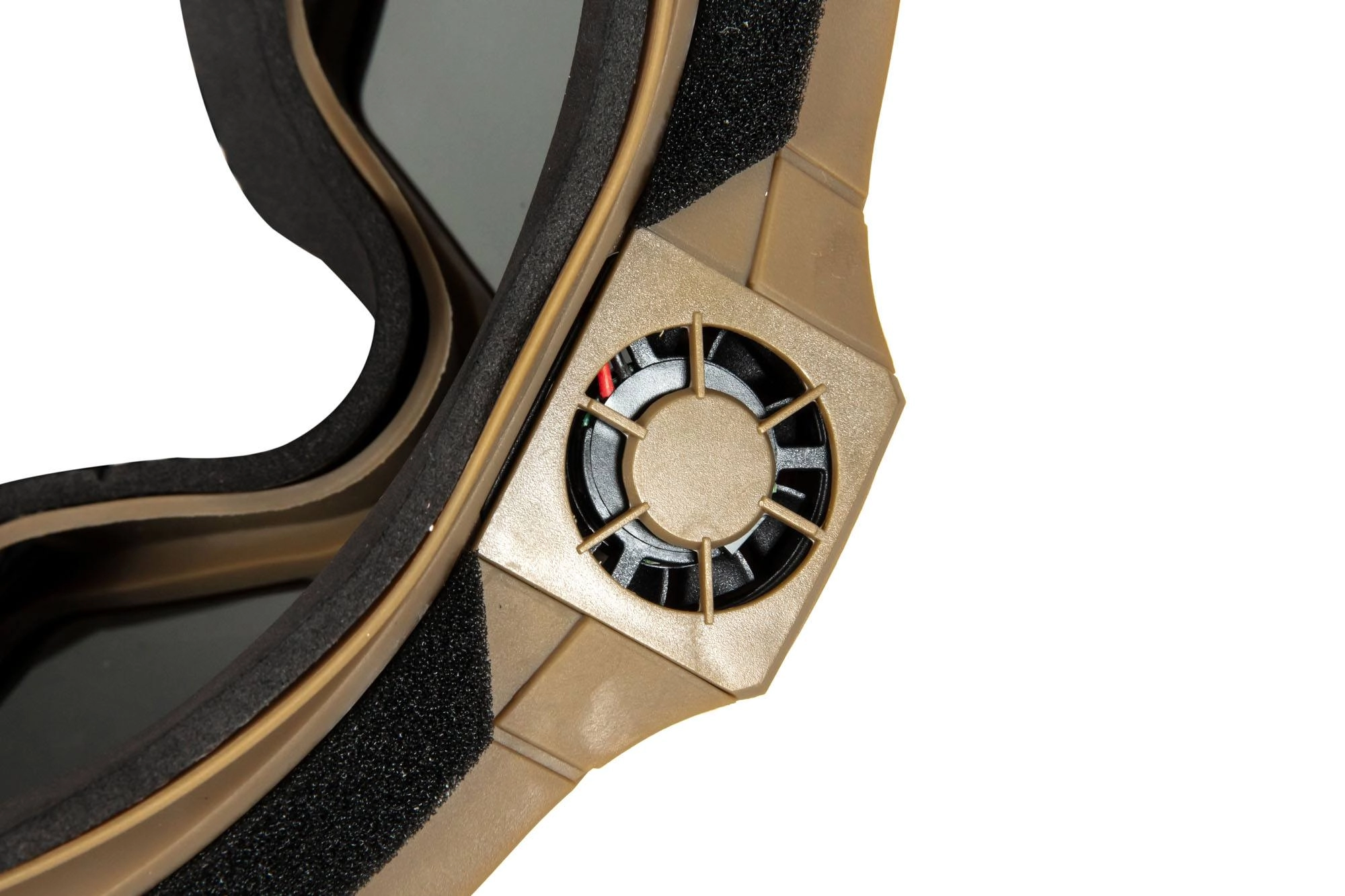 Gogle taktyczne z wentylatorem - Tan OD-G-GFT-41-036253-00 asgbox.pl Gogle taktyczne z wentylatorem - Tan - obrazek 4