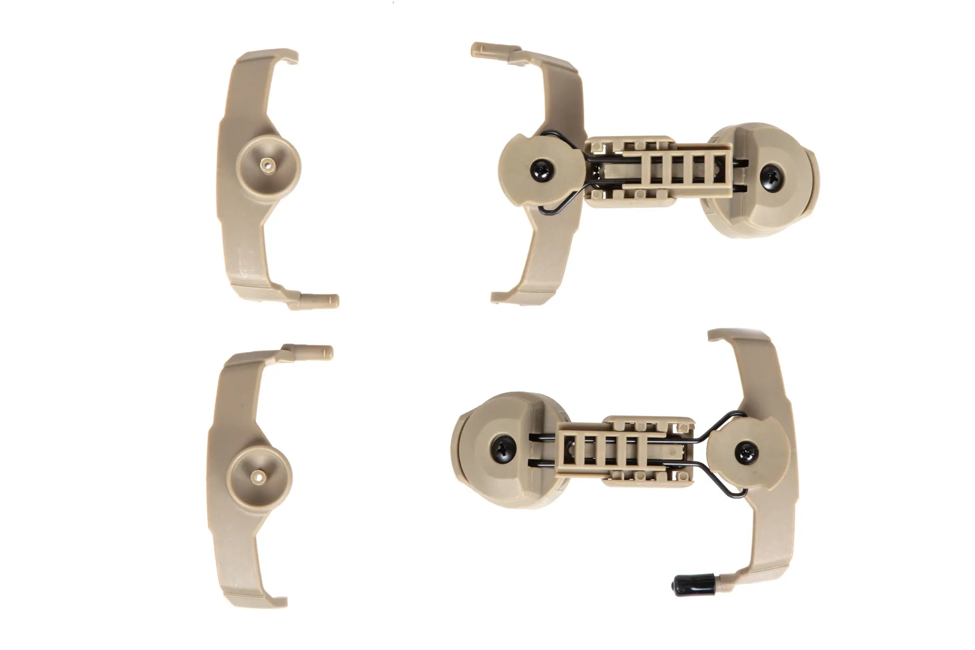 Zestaw adapterów do słuchawek Tac-Sky typu Comtac na szyny typu ARC FDE TAC-31-043779-00 asgbox.pl asgbox.pl - Zestaw adapterów do słuchawek Tac-Sky typu Comtac na szyny typu ARC FDE