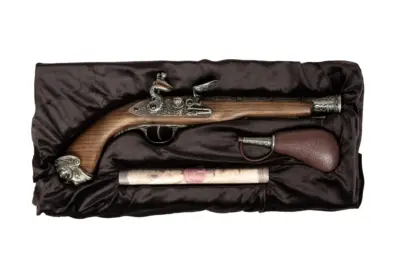 Replika pistoletu skałkowego typu Flintlock CO2 - obrazek 2