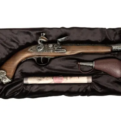 Alternative view of Replika pistoletu skałkowego typu Flintlock CO2