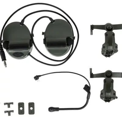 asgbox.pl - Aktywne ochronniki słuchu Wosport C5 HD-24 Oliwkowe