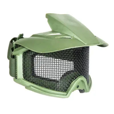 Alternative view of Gogle taktyczne z siatką i daszkiem - olv