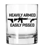 asgbox.pl - Szklanka do Whisky - HEAVILY ARMED