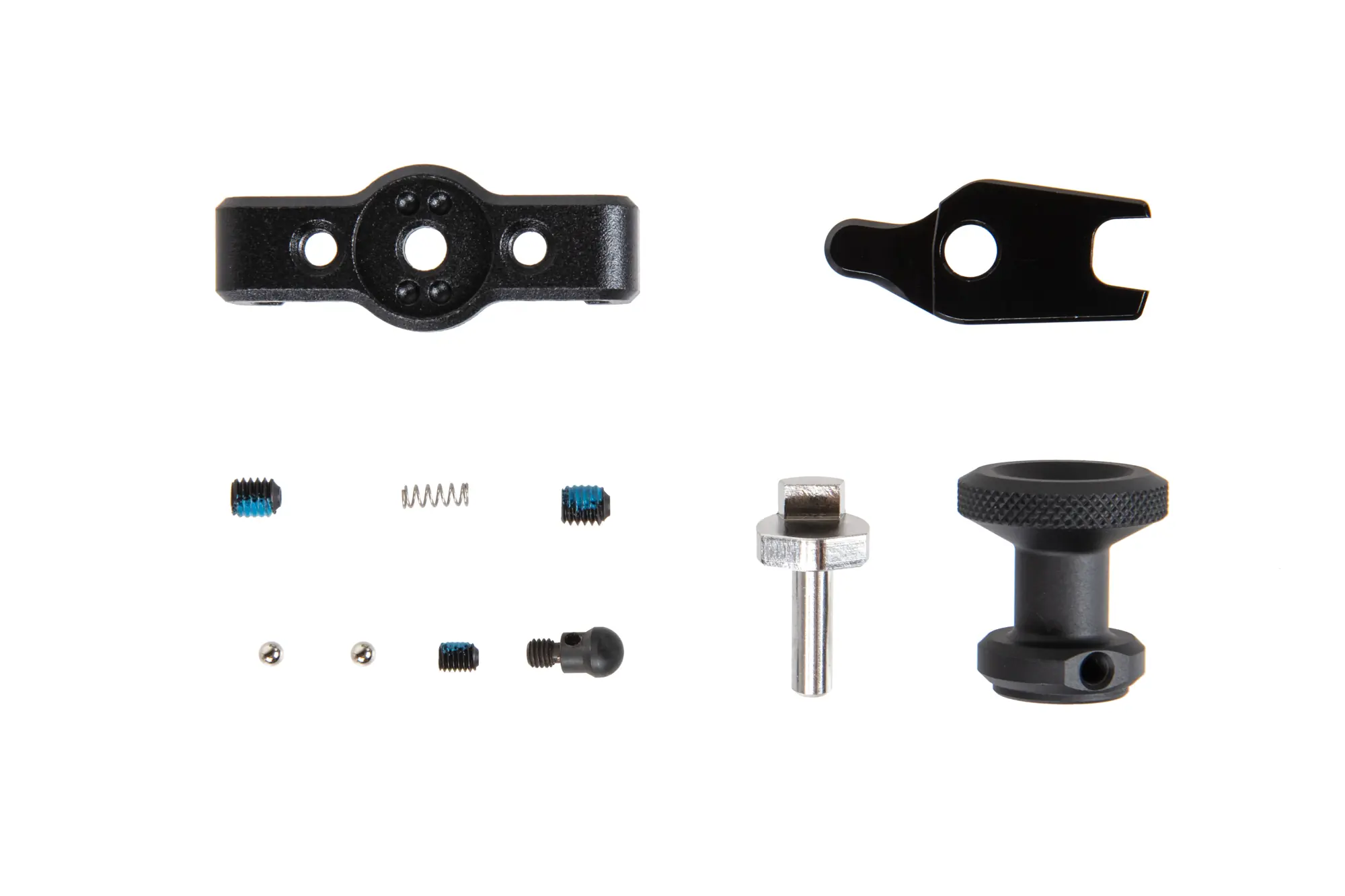 Powiększona dźwignia przeładowania typu 2 TTI Airsoft z selektorem zmiany ognia do AAP01 Czarna OD-G-TTI-12-044208-00 asgbox.pl asgbox.pl - Powiększona dźwignia przeładowania typu 2 TTI Airsoft z selektorem zmiany ognia do AAP01 Czarna