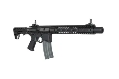 Replika karabinka SBR8 Seekins Precision 12" z tłumikiem - Czarny - obrazek 4