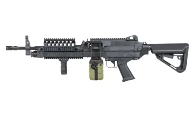 Karabin maszynowy ASG A&K MK46 MOD 0 Czarny - obrazek 5