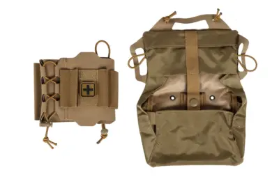 asgbox.pl - Taktyczna apteczka zrywana z rzepem Wosport Coyote Brown