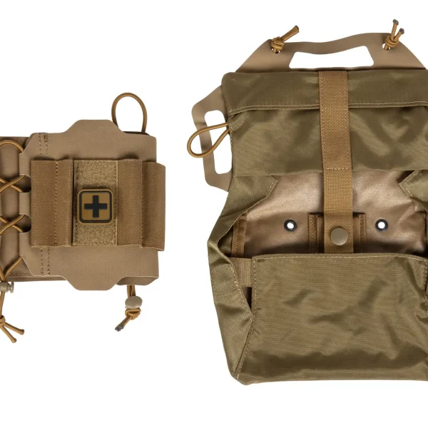 asgbox.pl - Taktyczna apteczka zrywana z rzepem Wosport Coyote Brown