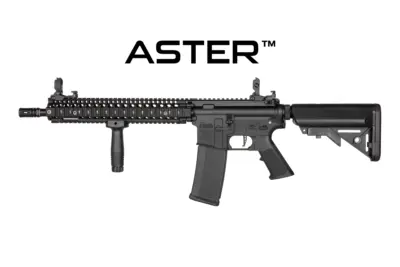 Replika karabinka Daniel Defense® M4A1 SA-E26 EDGE 2.0™ GATE ASTER - Czarna (OUTLET) - obrazek 5