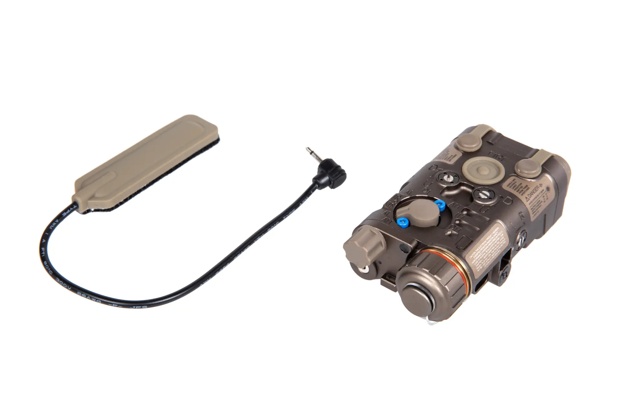 Replika modułu PEQ-NGAL (wersja metalowa, latarka, laser + IR) Dark Earth WDN-10-038976-00 asgbox.pl latarka