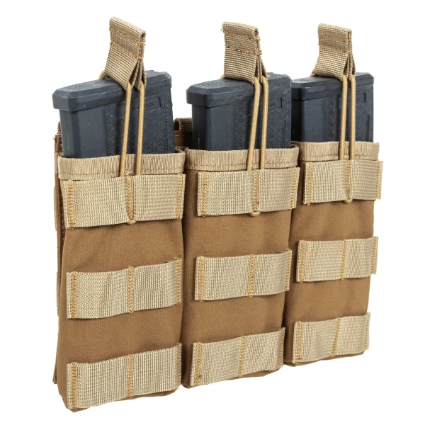 asgbox.pl - Potrójna ładownica typu Open na magazynki  M4/M16 Specna Arms Tactical Tan